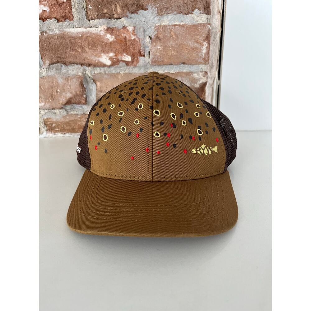 Brown Trout Pattern Hat